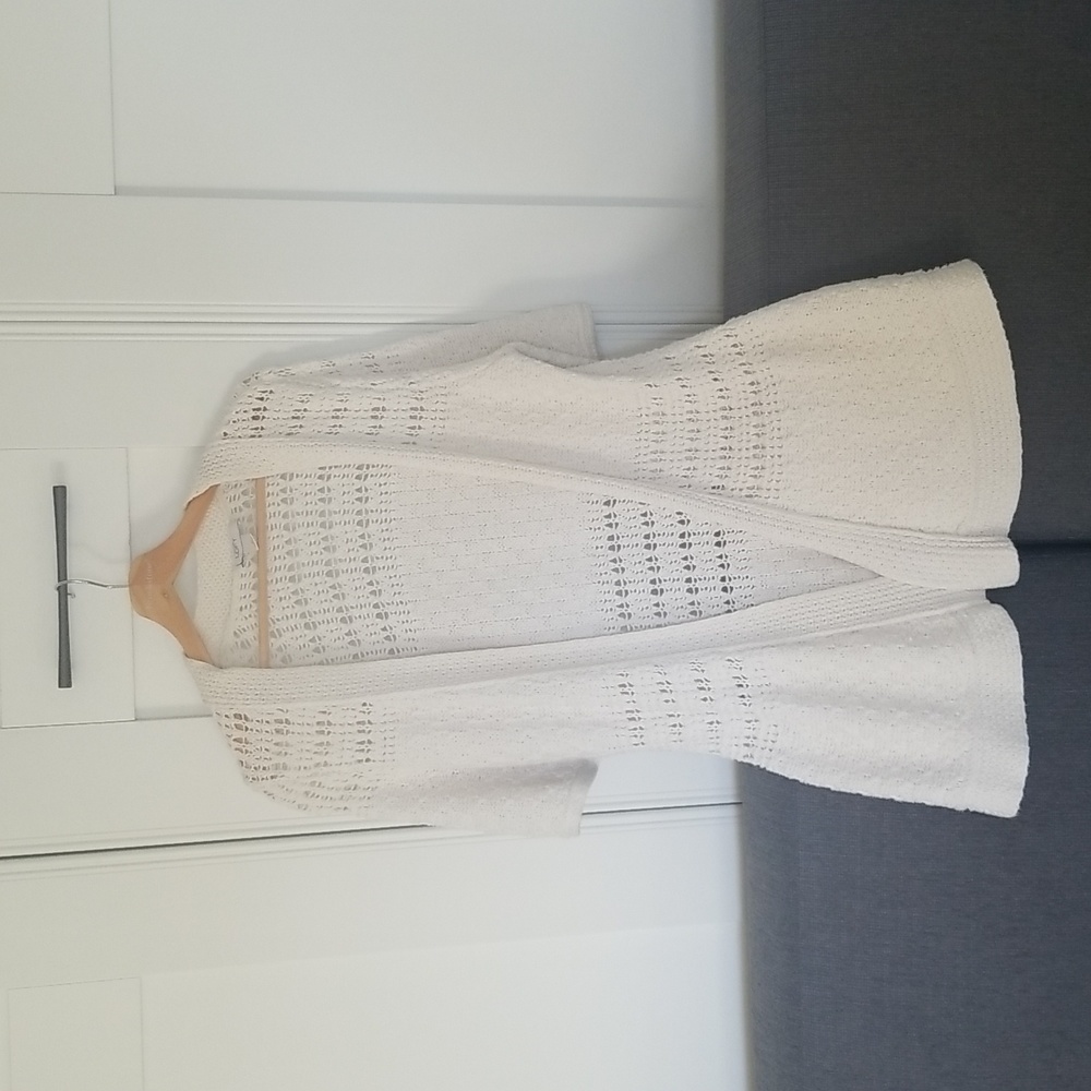 Loft short sleeve cardigan